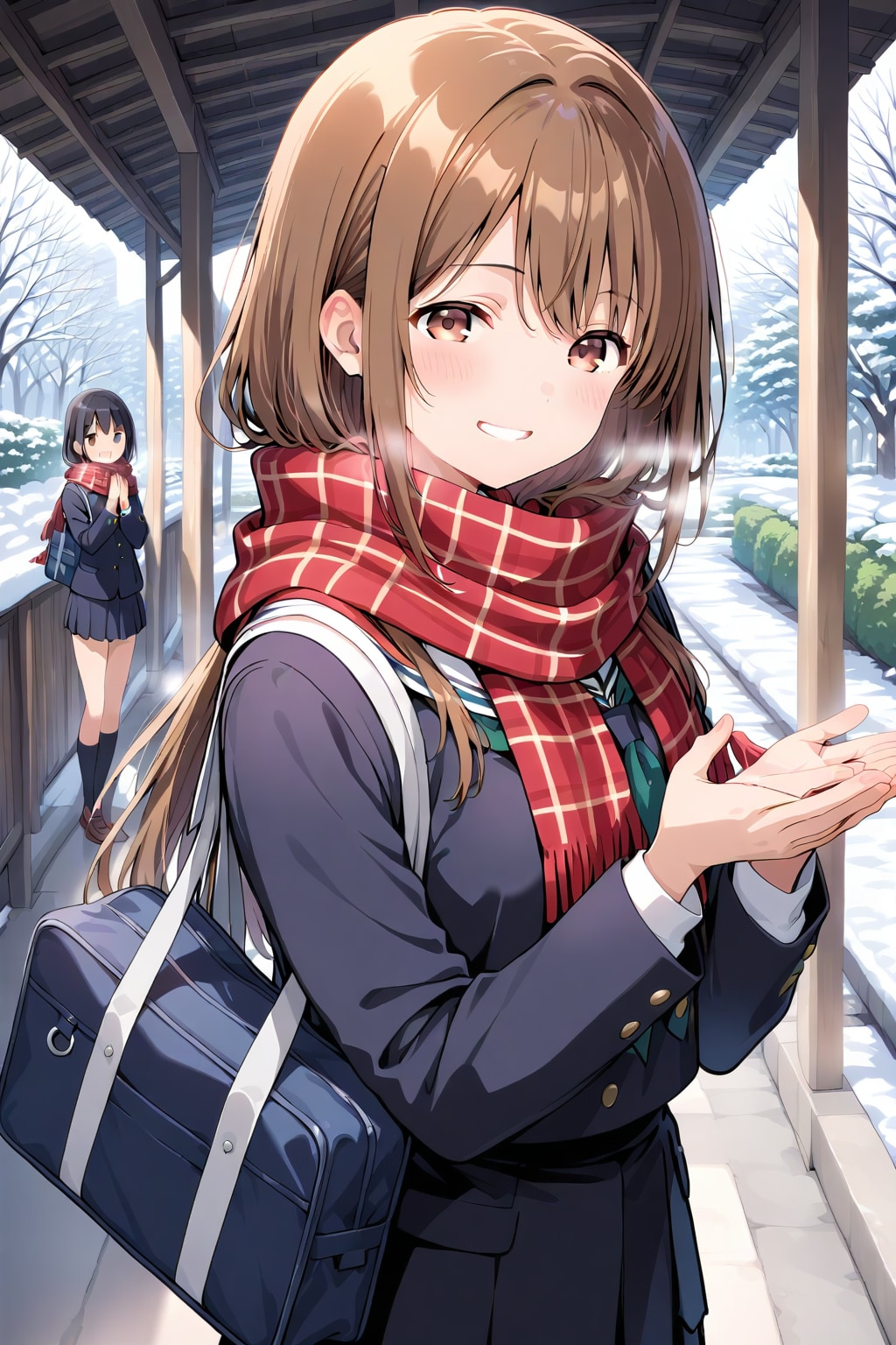 雪が凄いですね