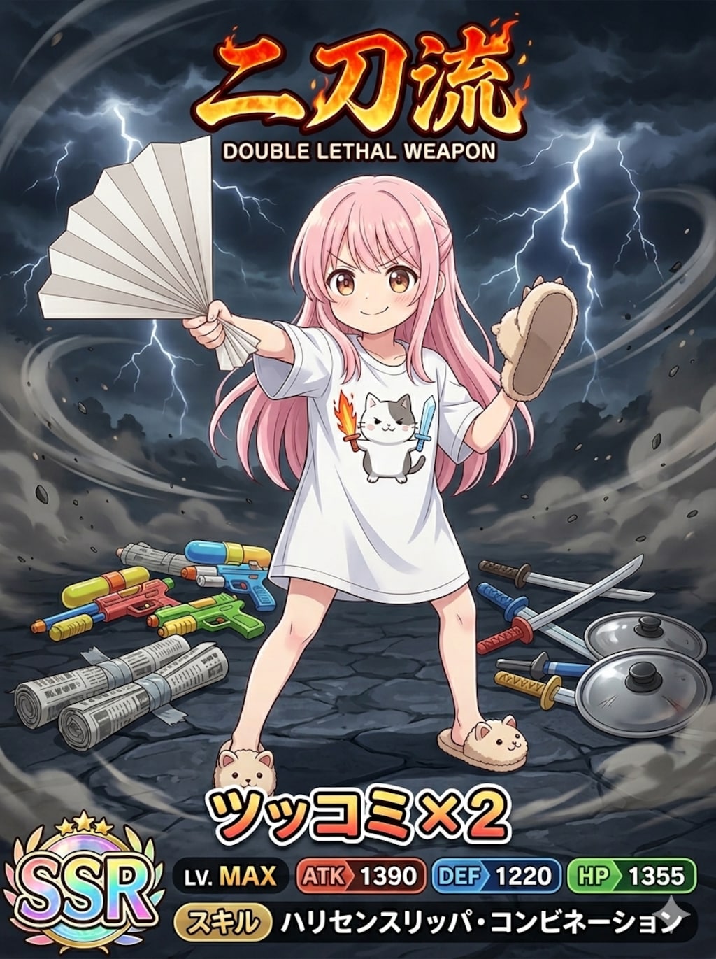 SSRカード 二刀流