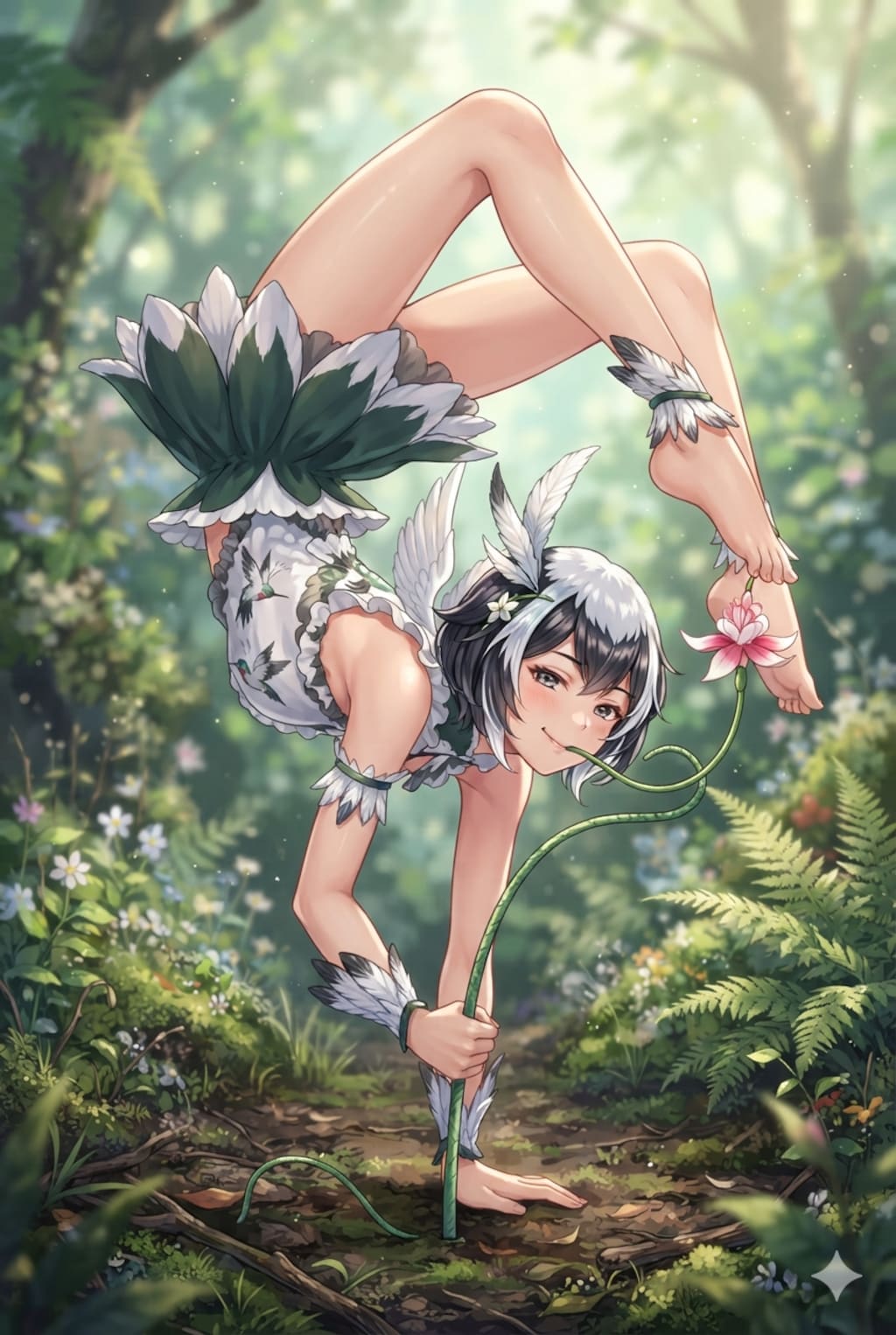 ハチドリ擬人化(スティック？)