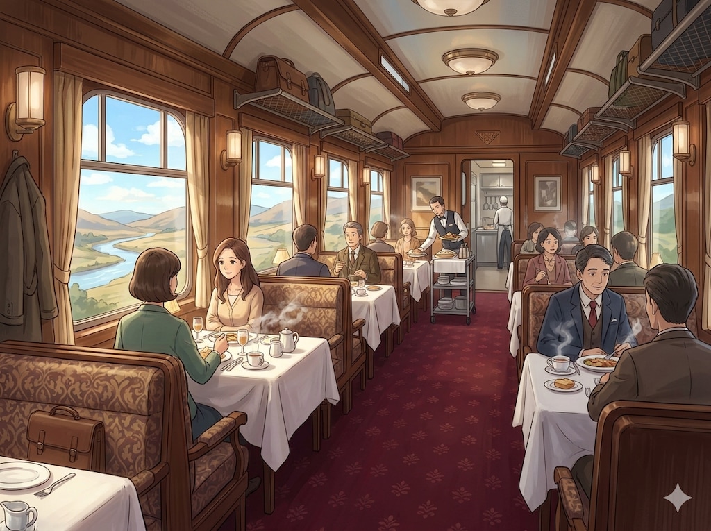 食堂車の日
