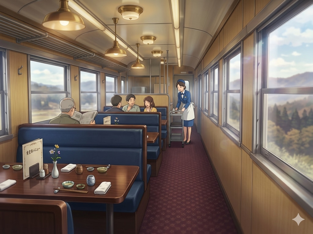 食堂車の日