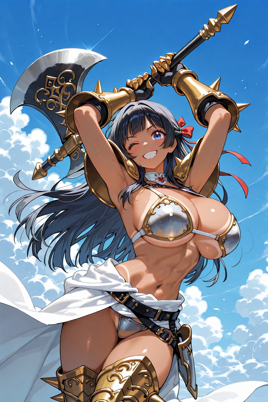 20260409 ビキニアーマー女戦士