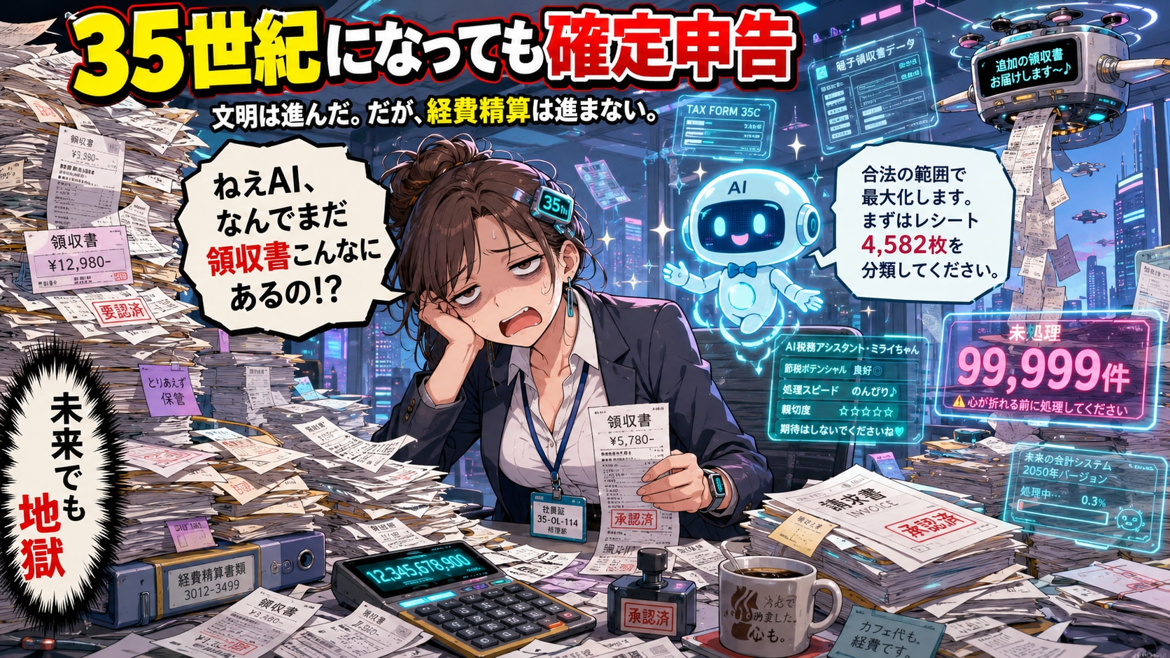 確定申告 | の人気AIイラスト・グラビア
