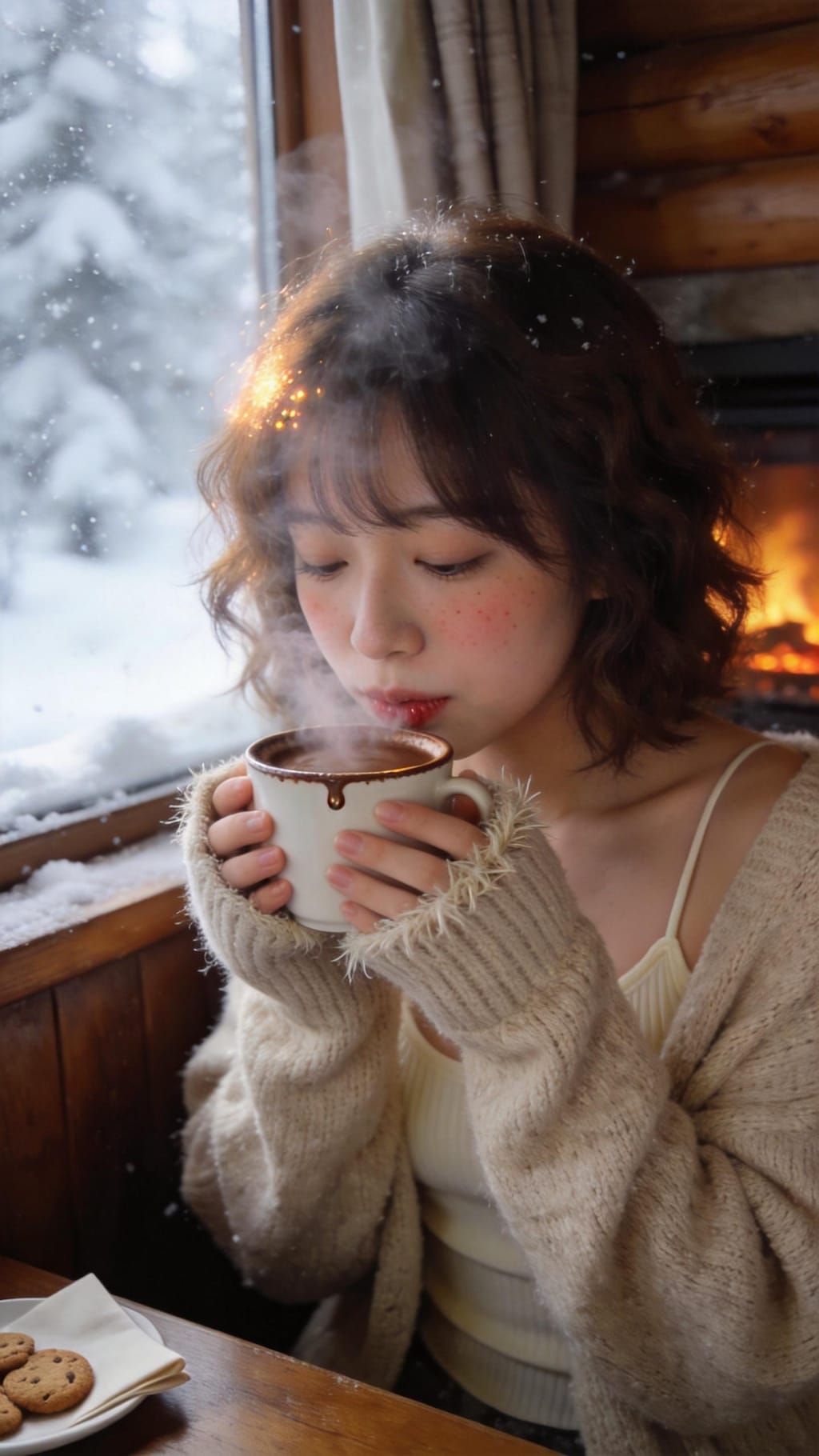 A Warm Cup, A Winter Smile