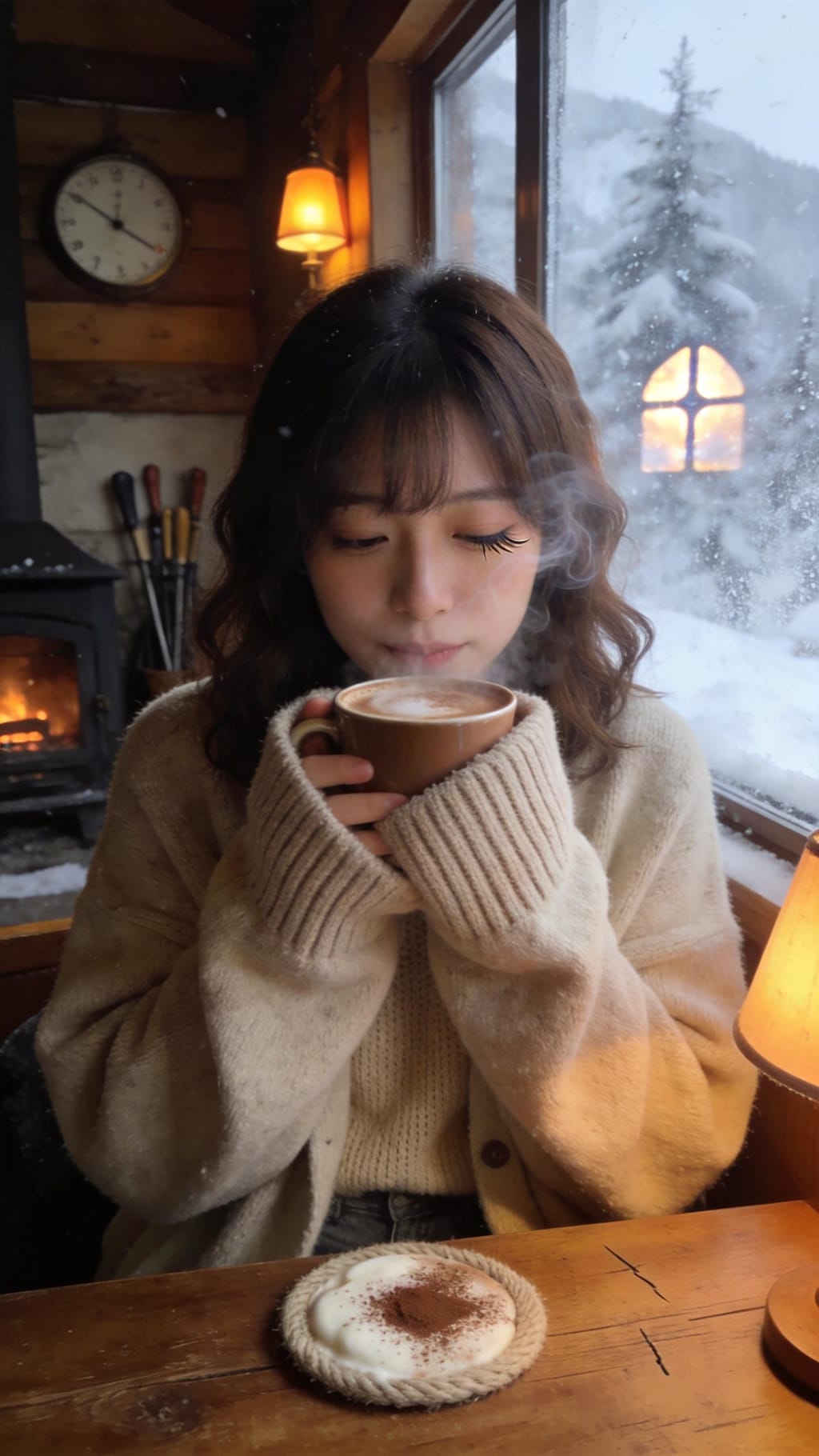 A Warm Cup, A Winter Smile