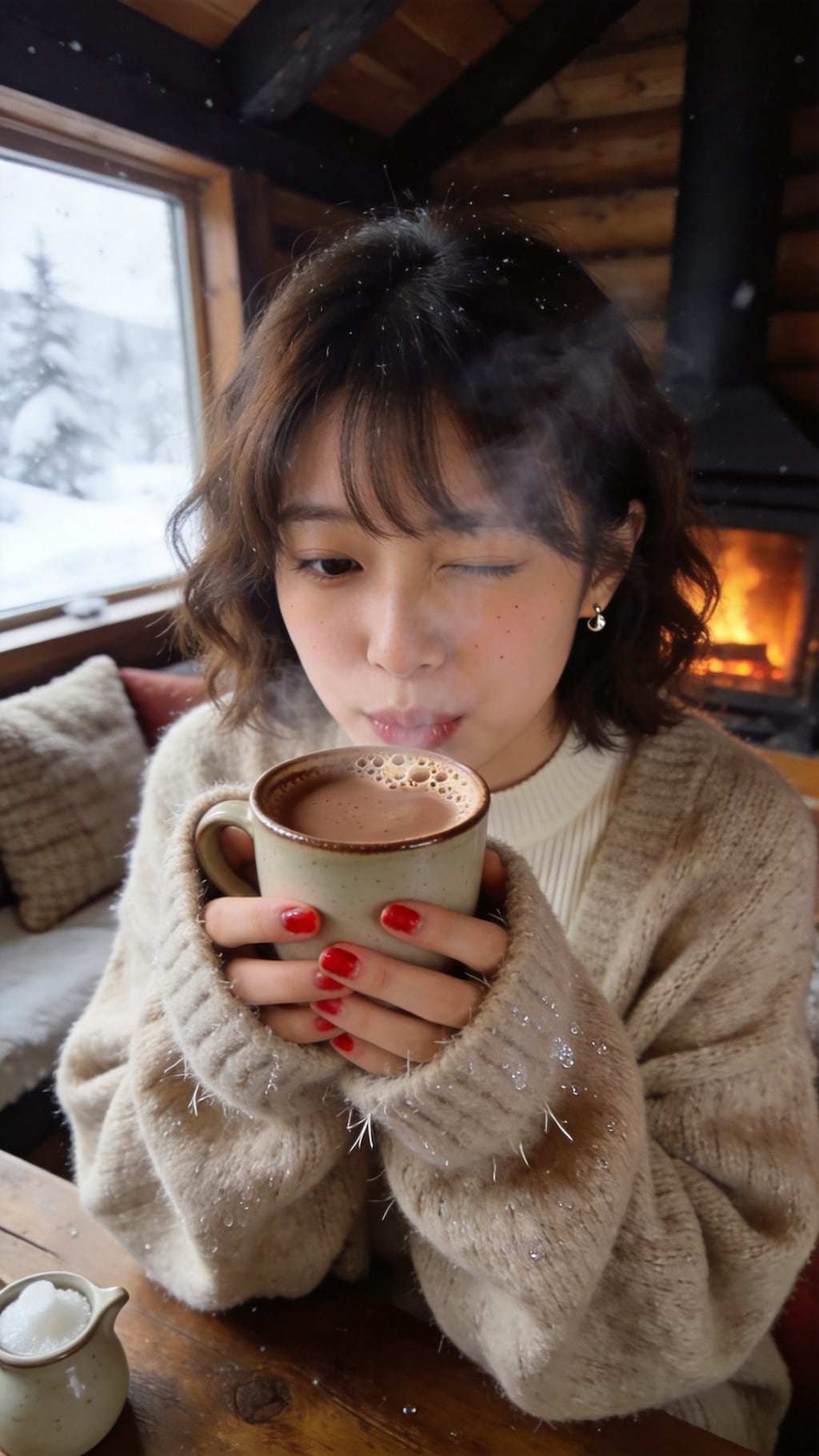 A Warm Cup, A Winter Smile