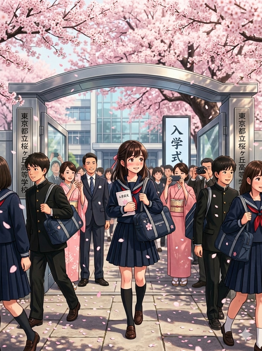 入学式 | の人気AIイラスト・グラビア