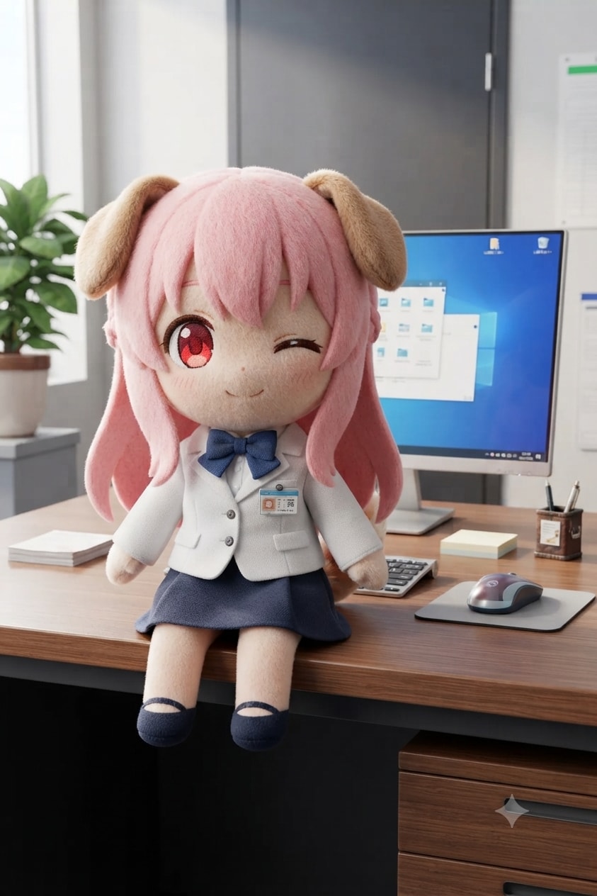 ぷいぐるみ・受付担当りな