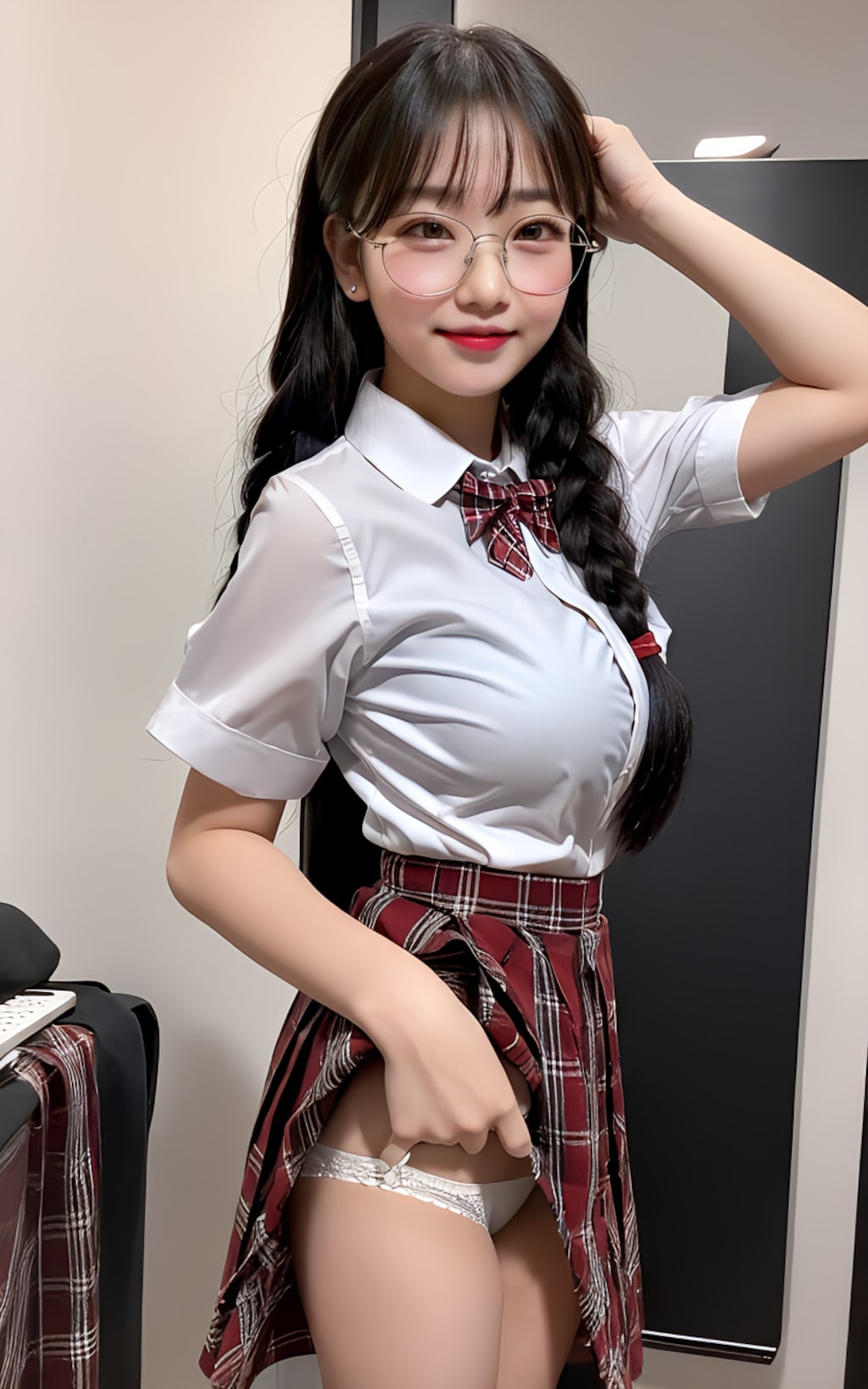 パンツ見たいの？しょうがないなぁ
