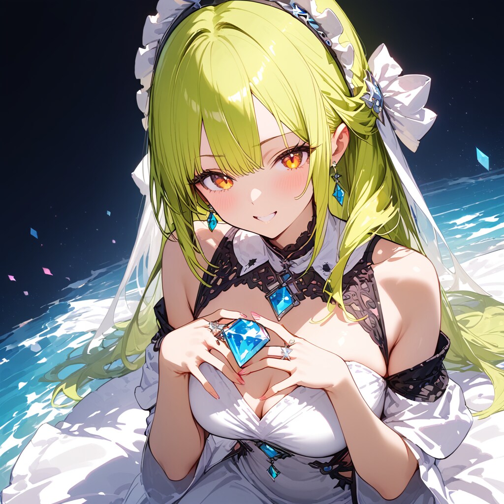 私の願いを込めた宝石よ | の人気AIイラスト・グラビア