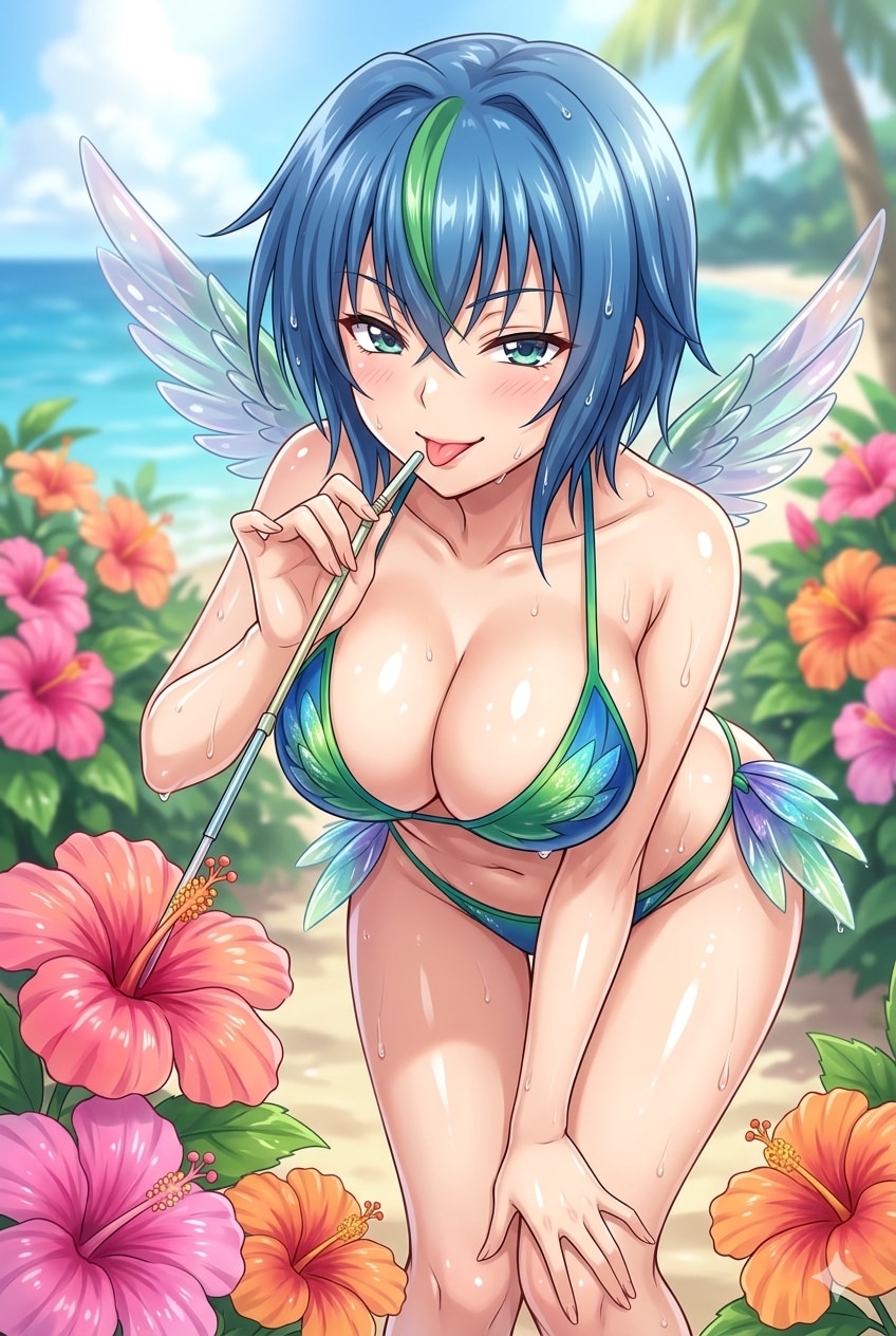 ハチドリ擬人化(ゼノヴィア増量)