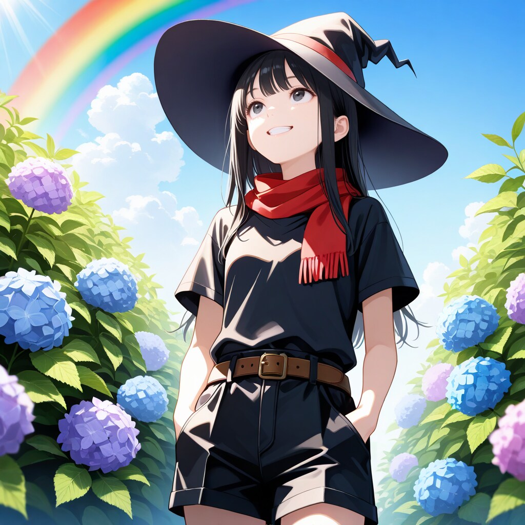 夏服魔女さん