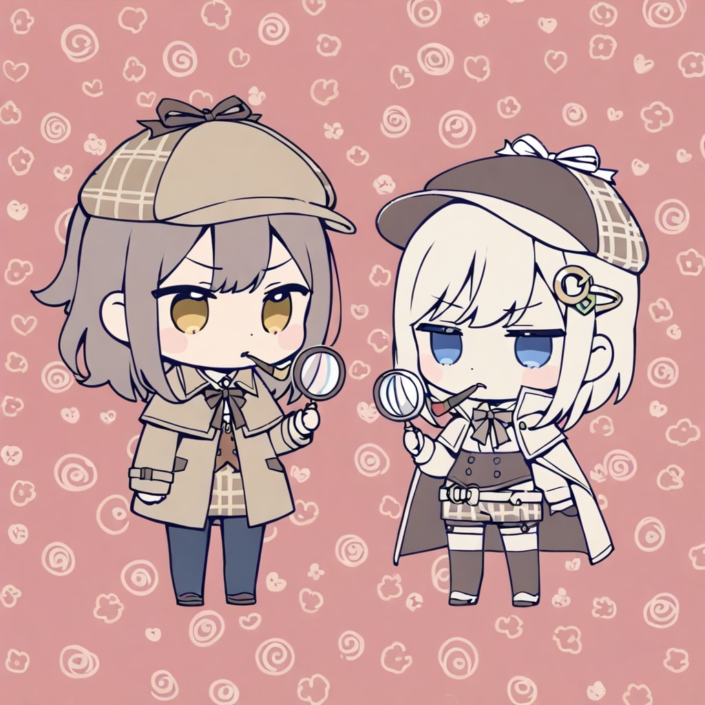 探偵ガールズ | の人気AIイラスト・グラビア