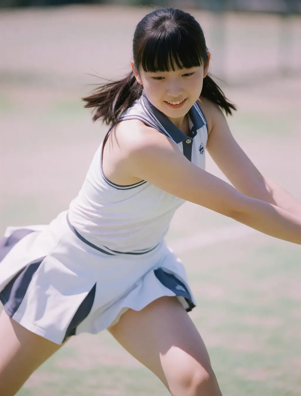 けさのテニス