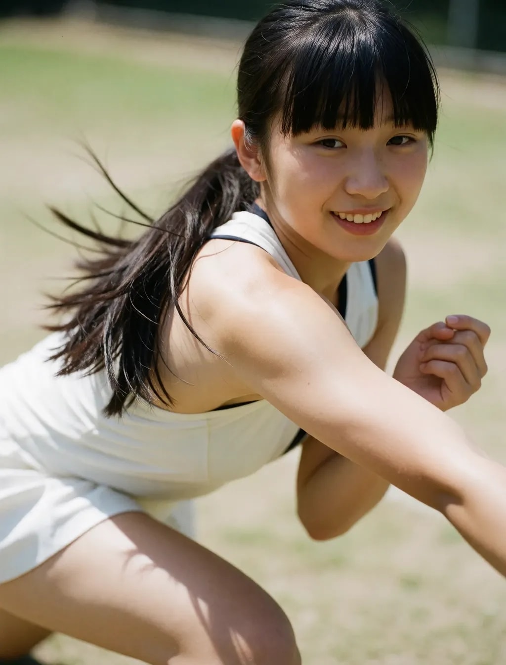 けさのテニス