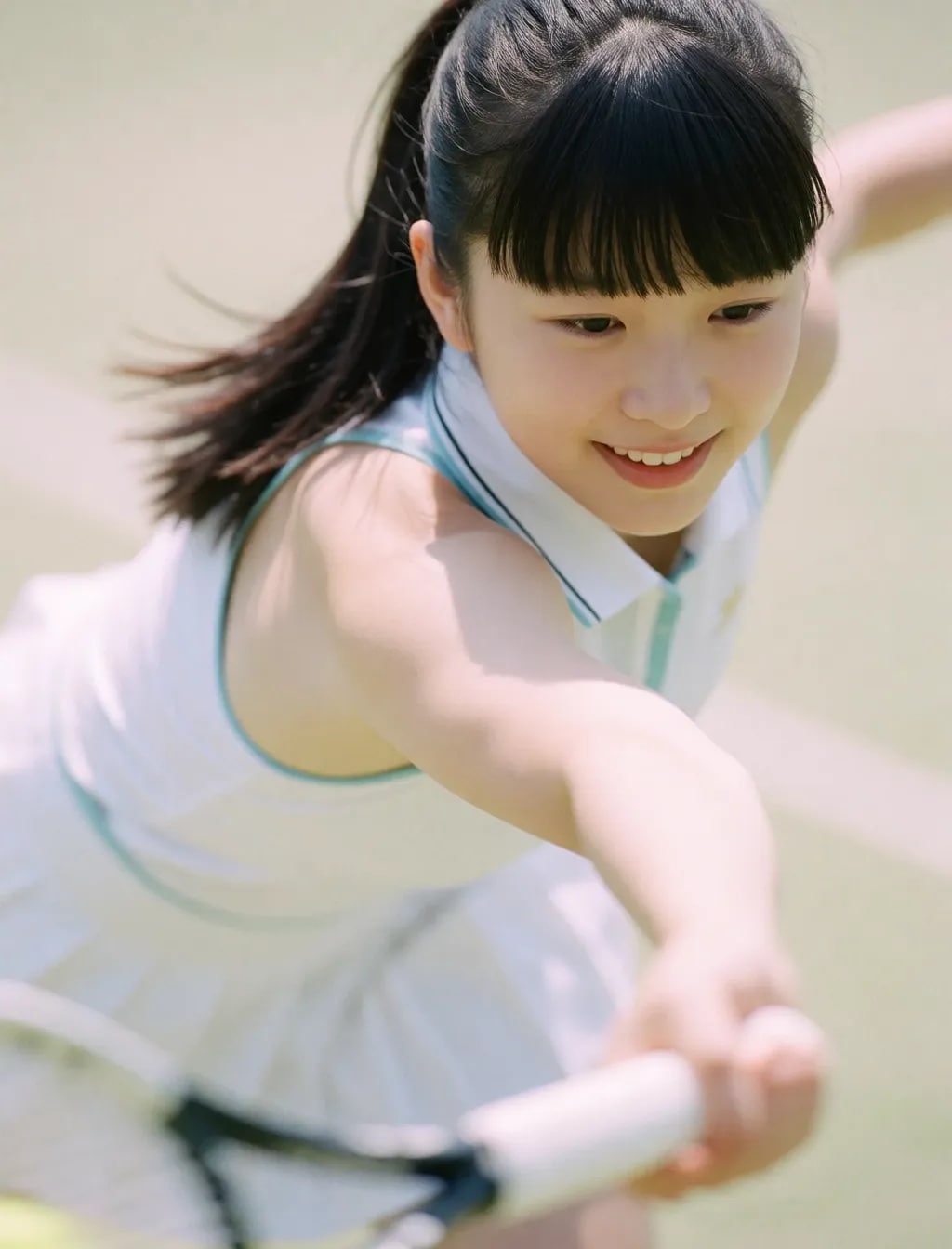 けさのテニス