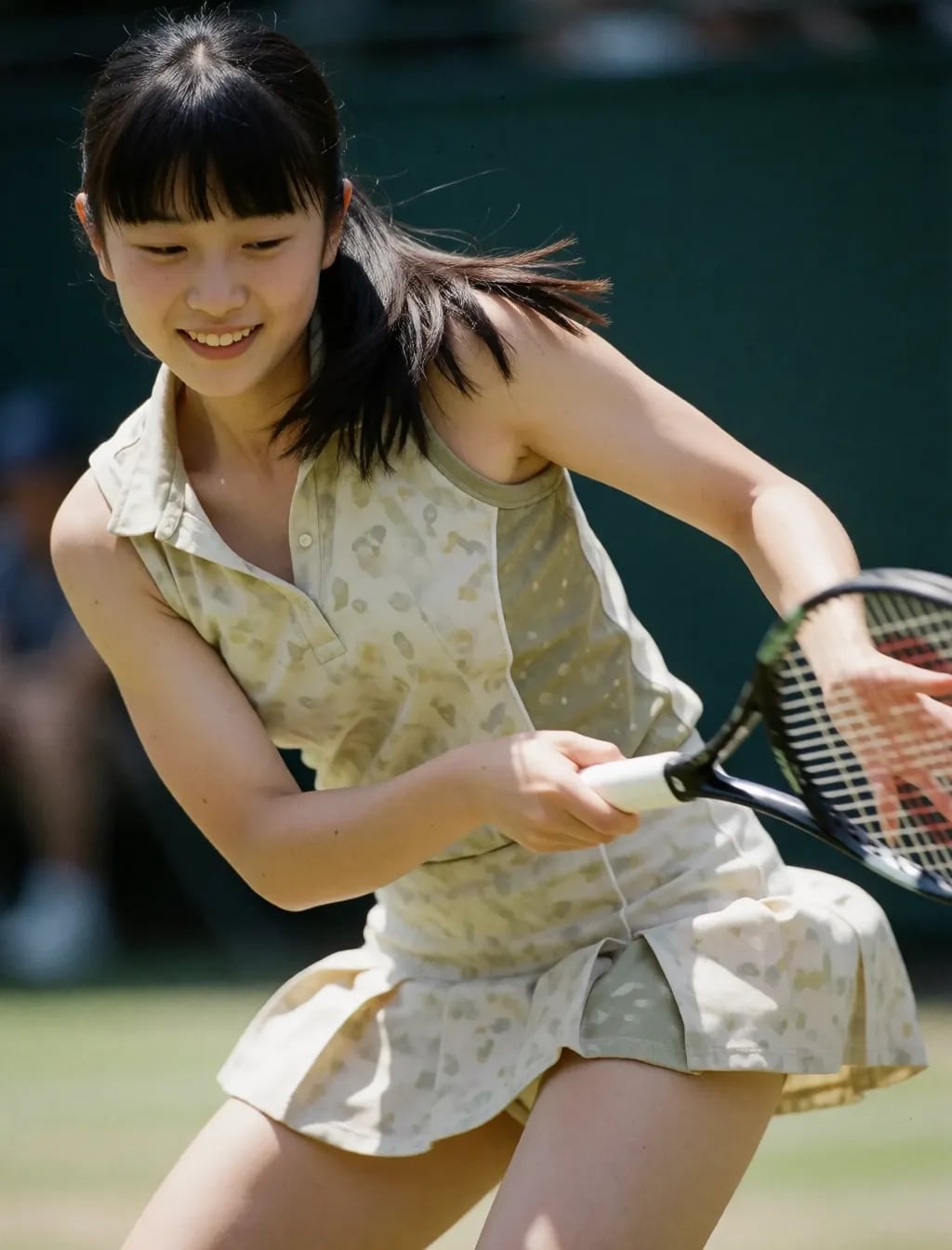 けさのテニス
