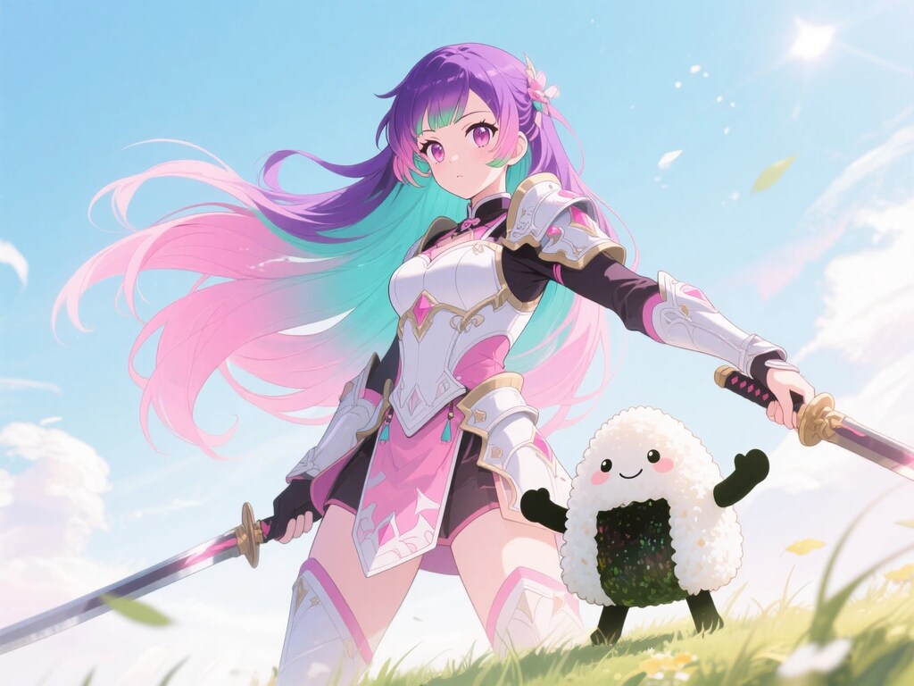 鬼を斬るおにぎり