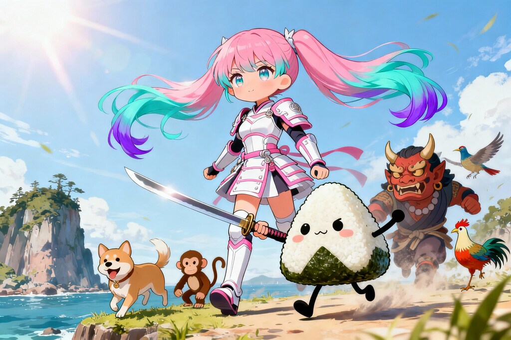 鬼を斬るおにぎり