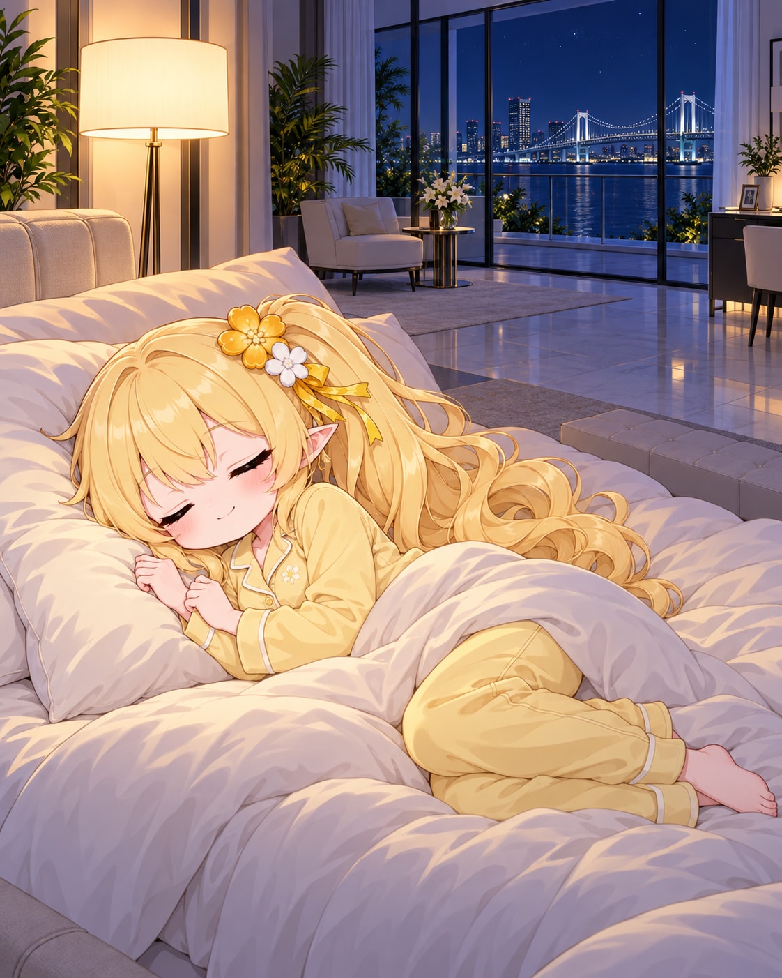 それぞれの寝姿〜キャロライン | の人気AIイラスト・グラビア