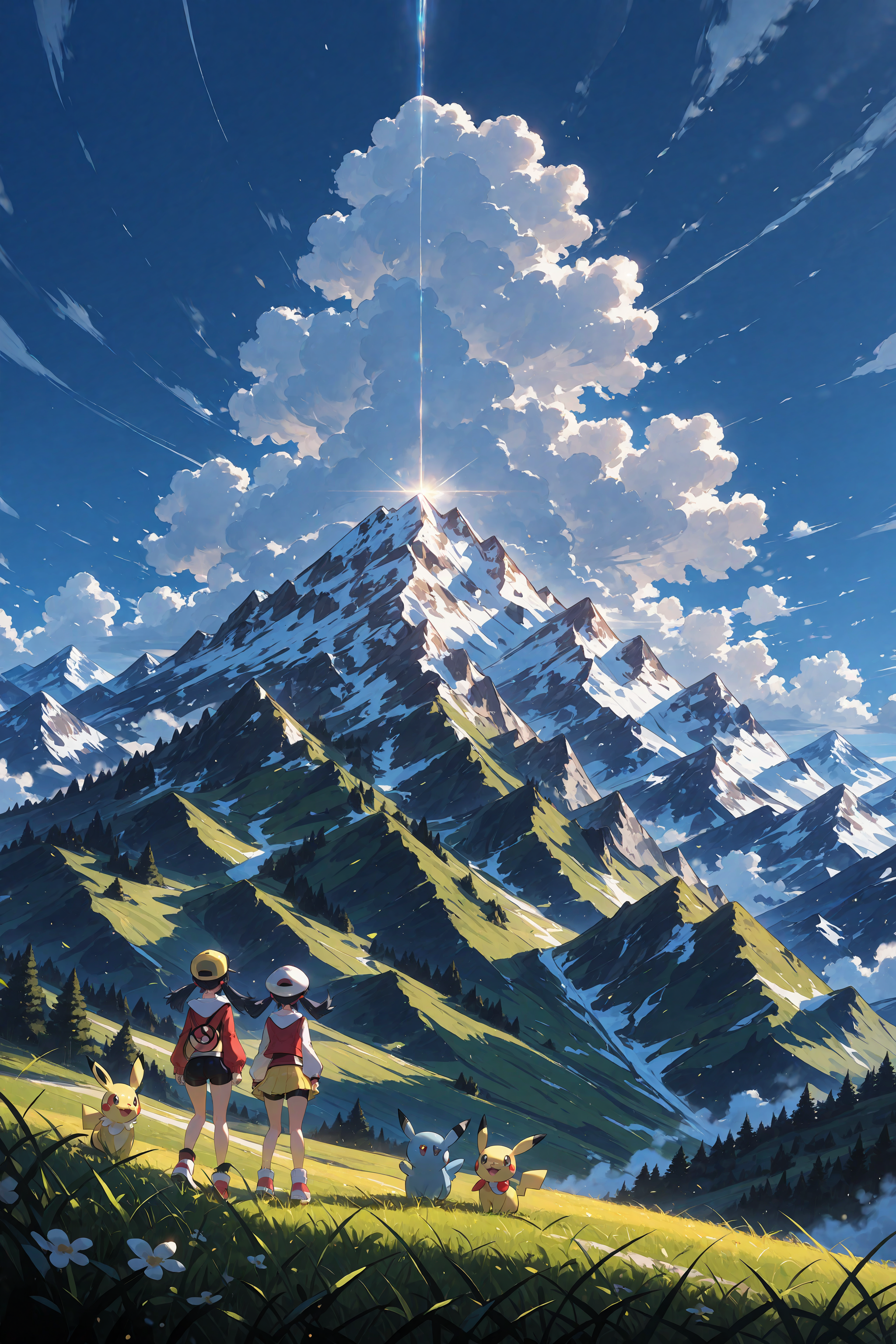 導きの山 | の人気AIイラスト・グラビア