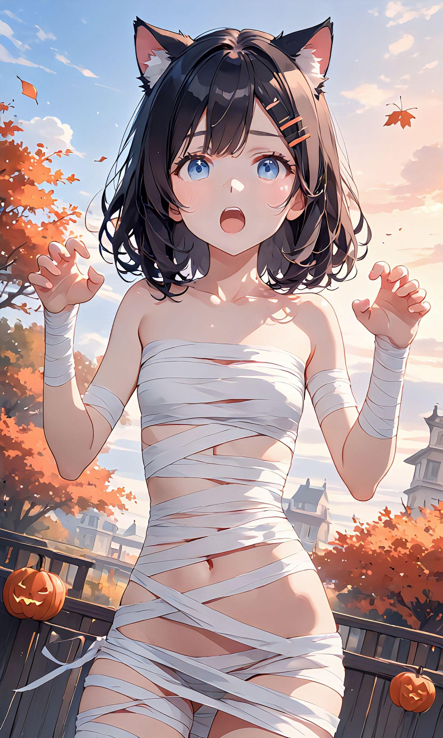 ハロウィンがおー