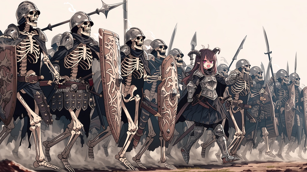 Niji 7 多数のオブジェクト生成01