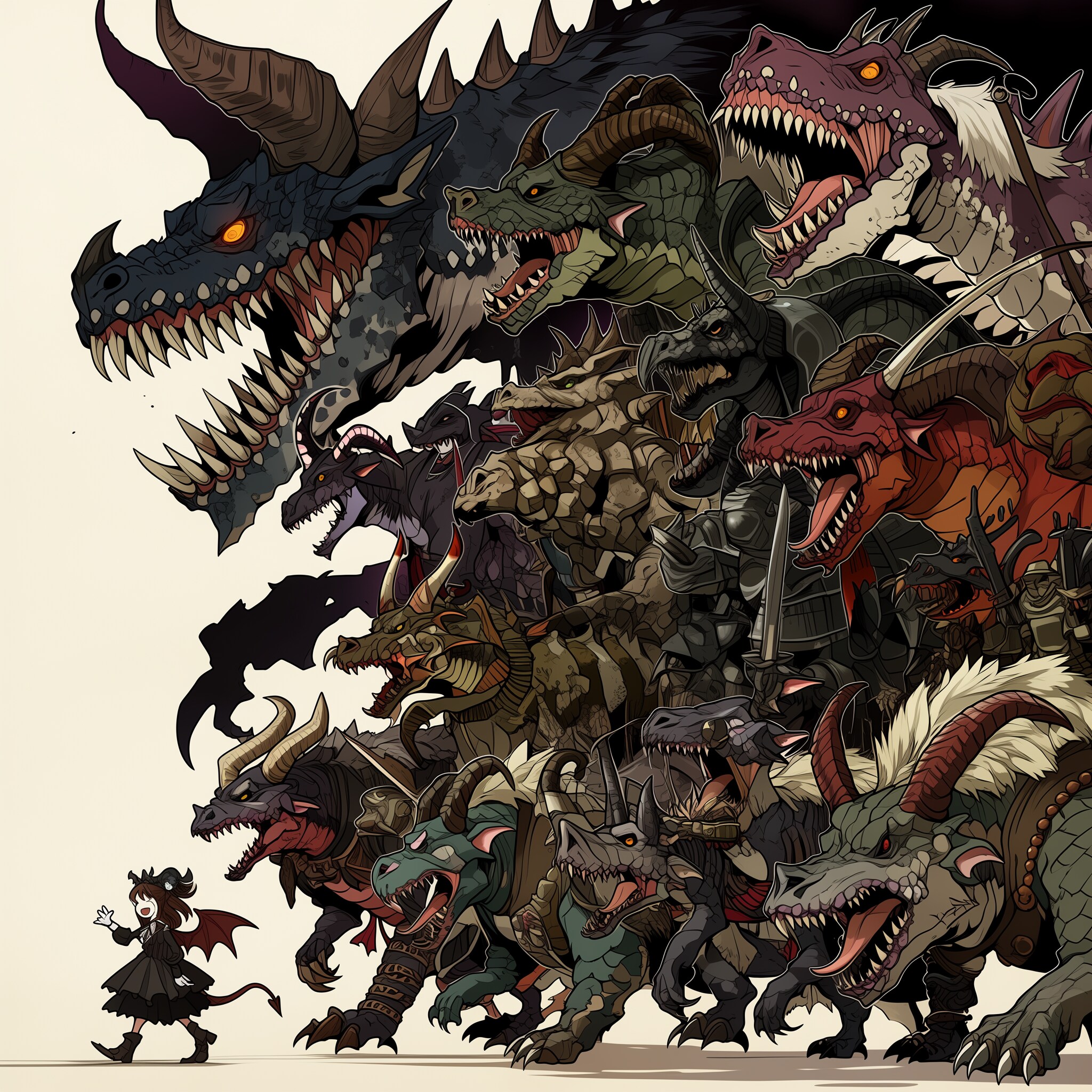 Niji 7 多数のオブジェクト生成01 | の人気AIイラスト・グラビア