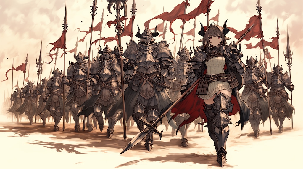 Niji 7 多数のオブジェクト生成01