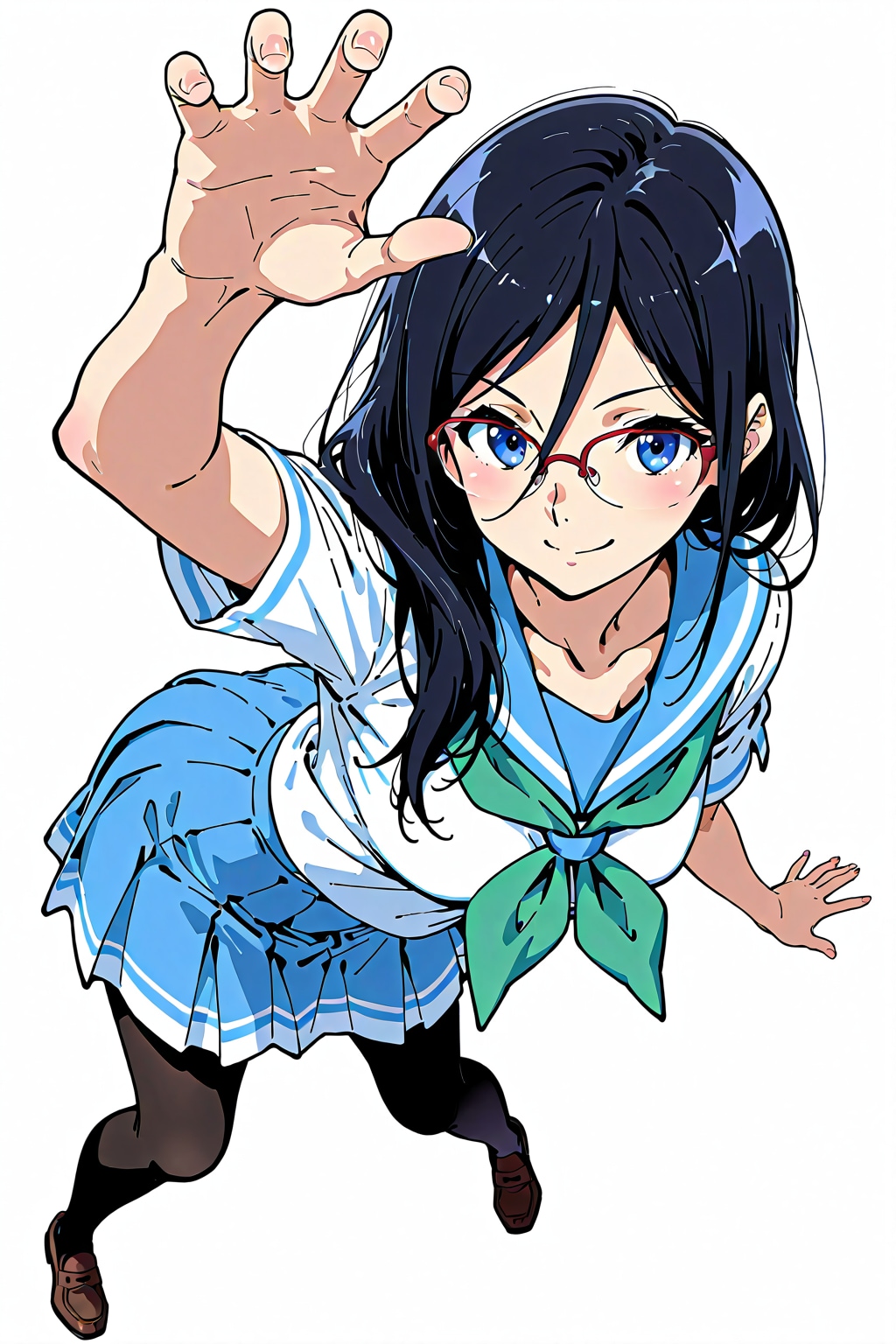 あすか先輩 | の人気AIイラスト・グラビア