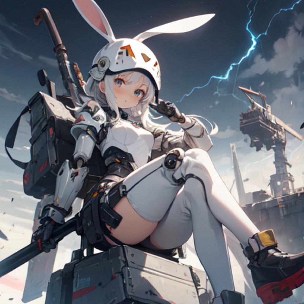 白うさパワードスーツ