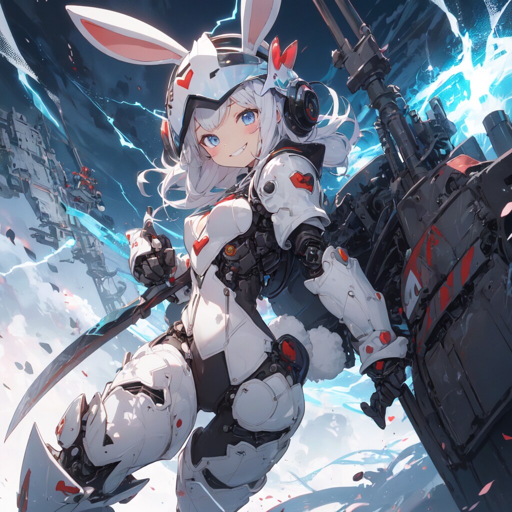 白うさパワードスーツ