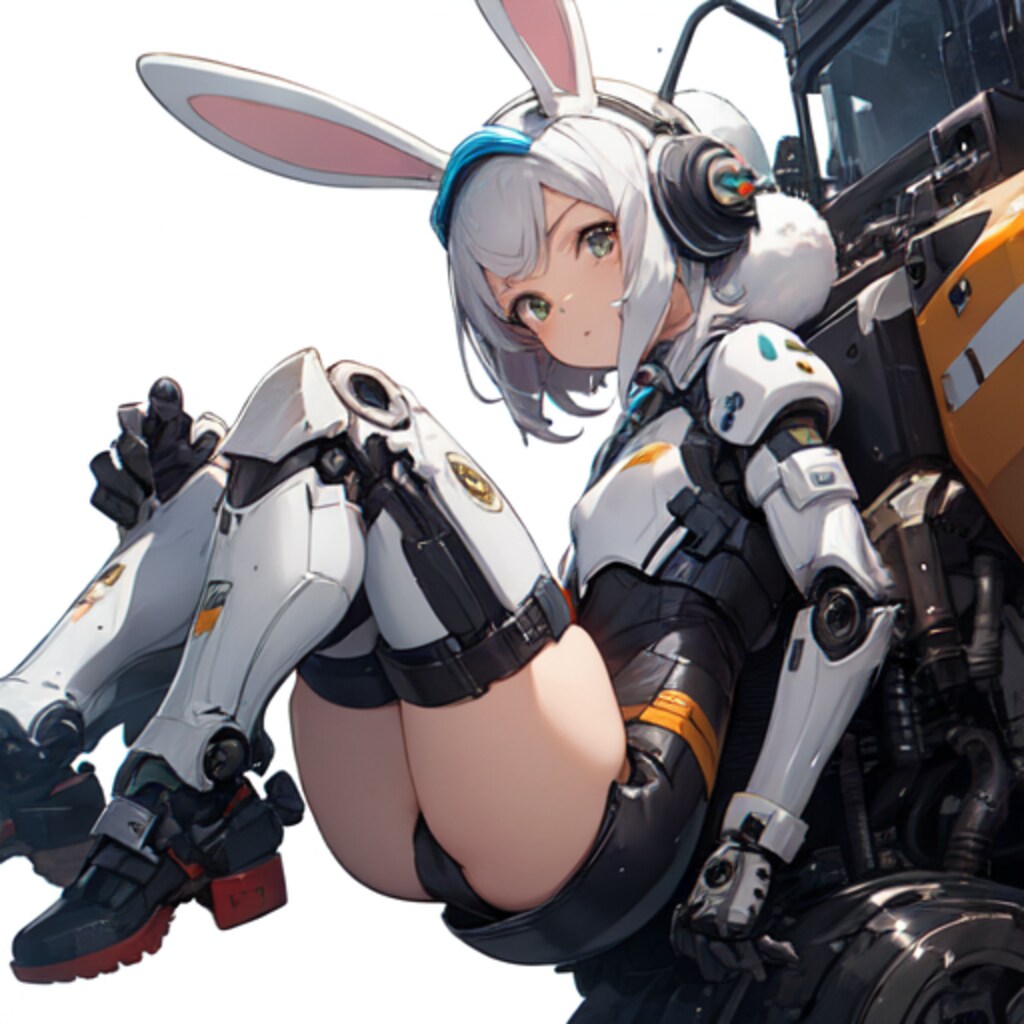 白うさパワードスーツ