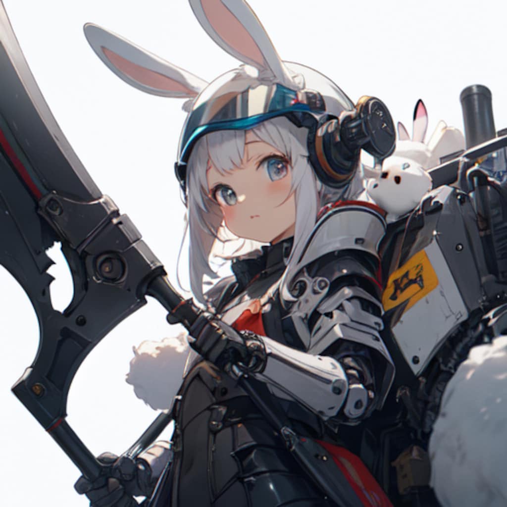 白うさパワードスーツ