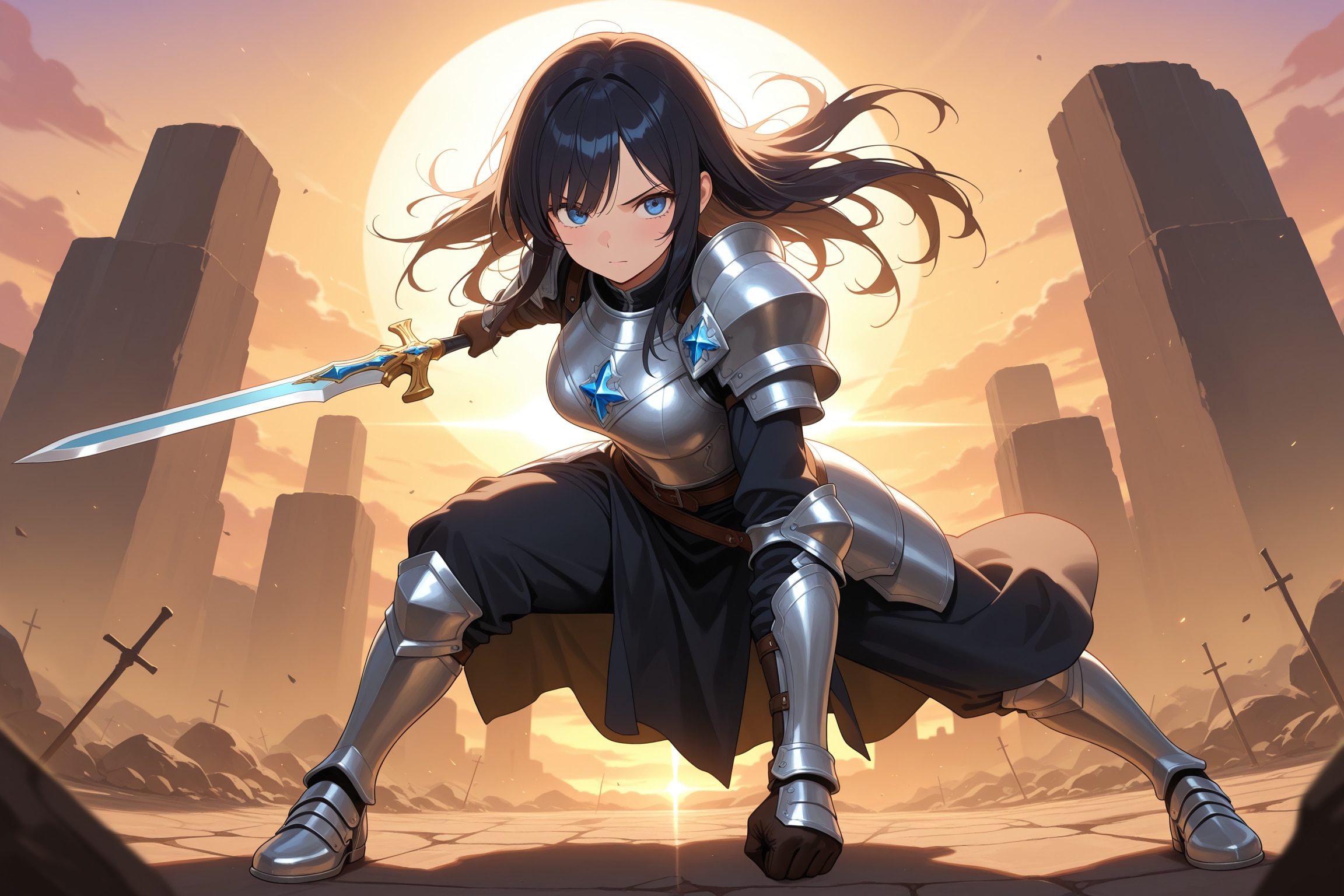 戦闘隊形の萩原葵さん | の人気AIイラスト・グラビア