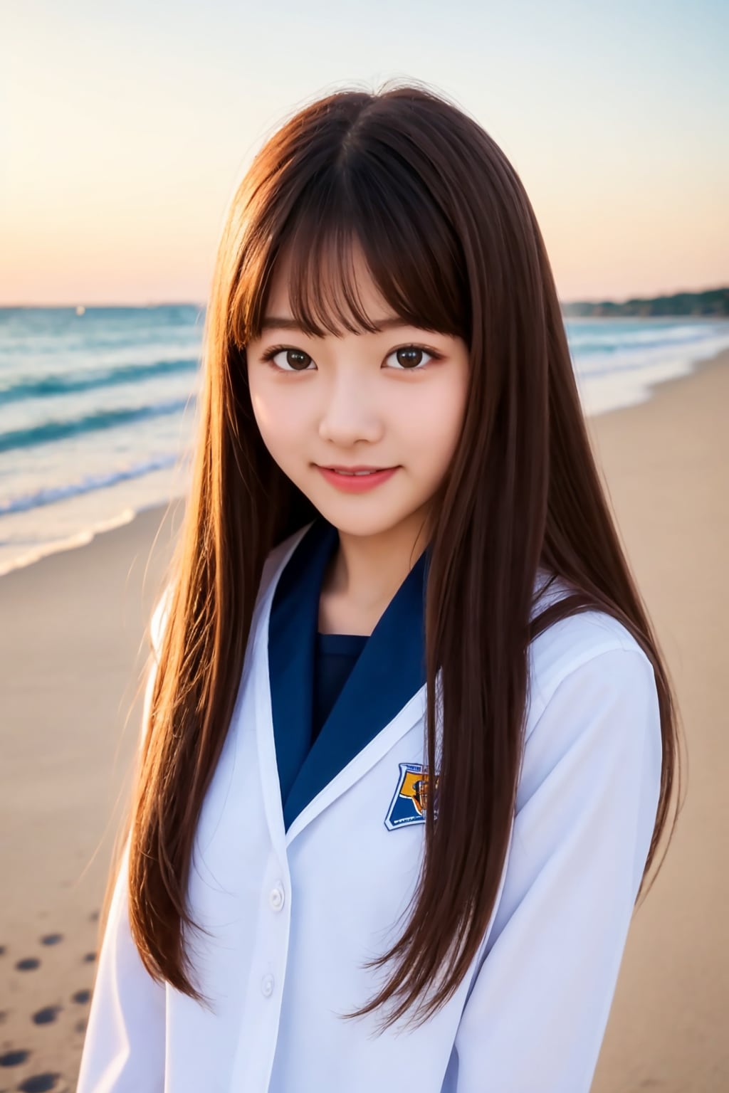 黄昏の彼女６８ | の人気AIイラスト・グラビア