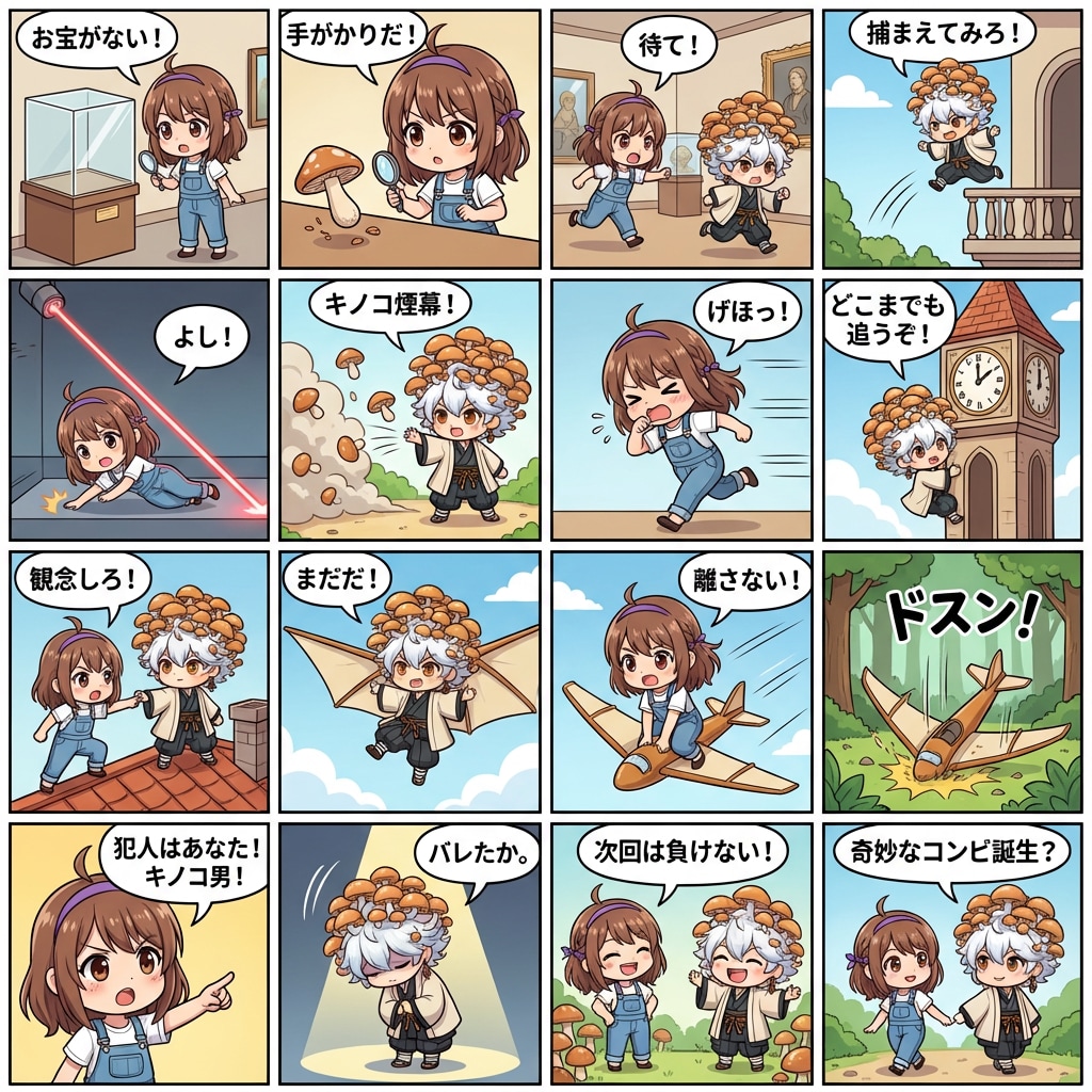 名探偵スミレちゃんVs怪盗キノコ