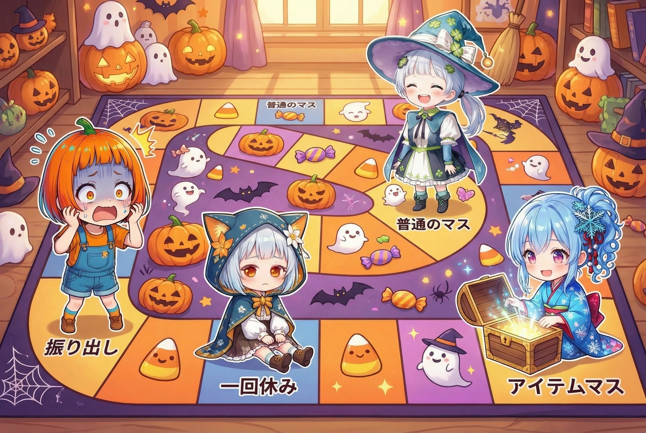 皆んなですごろくゲーム