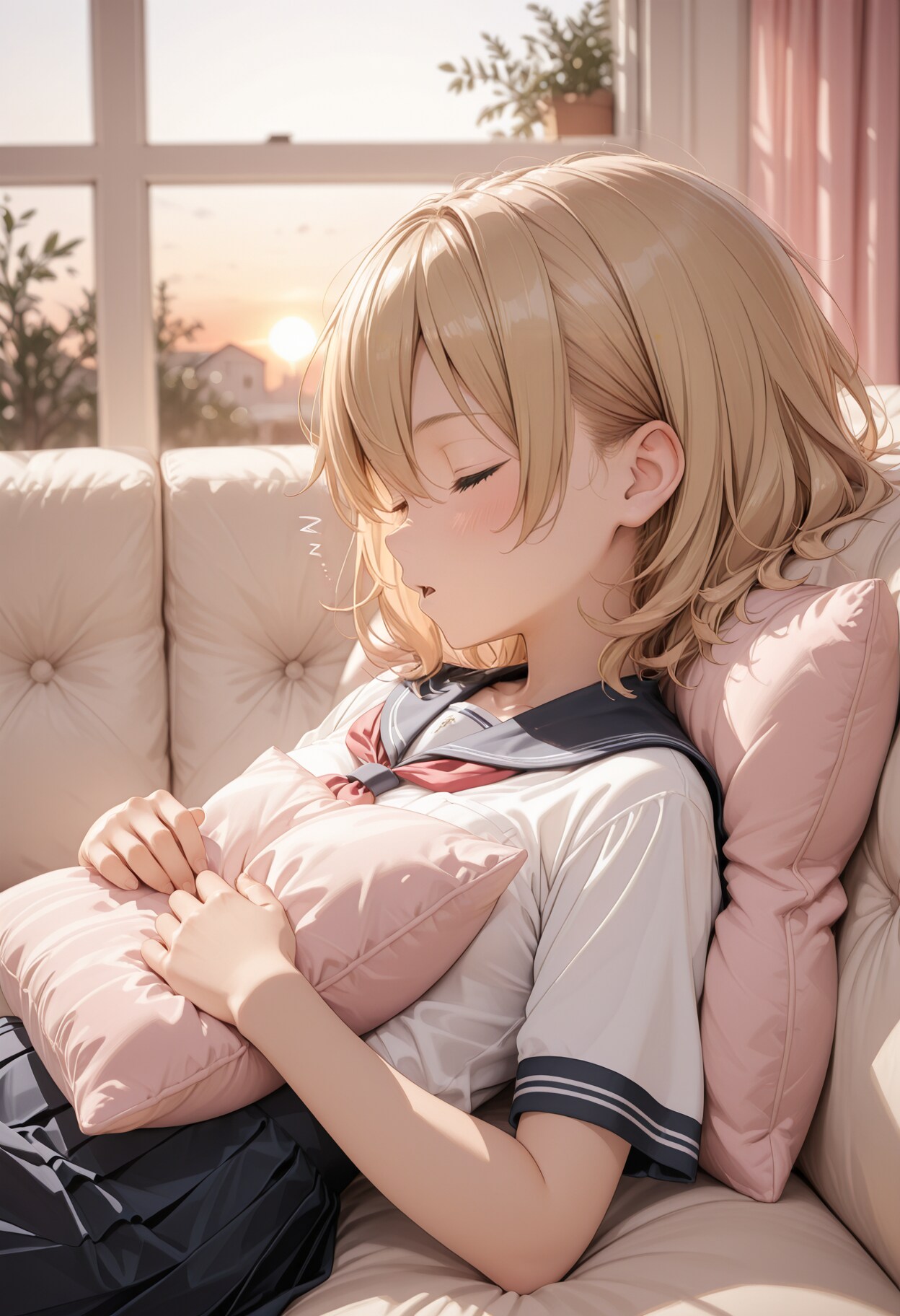夕暮れのうたた寝