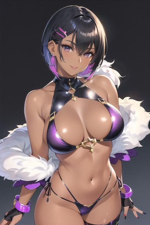 褐色ビキニギャル44