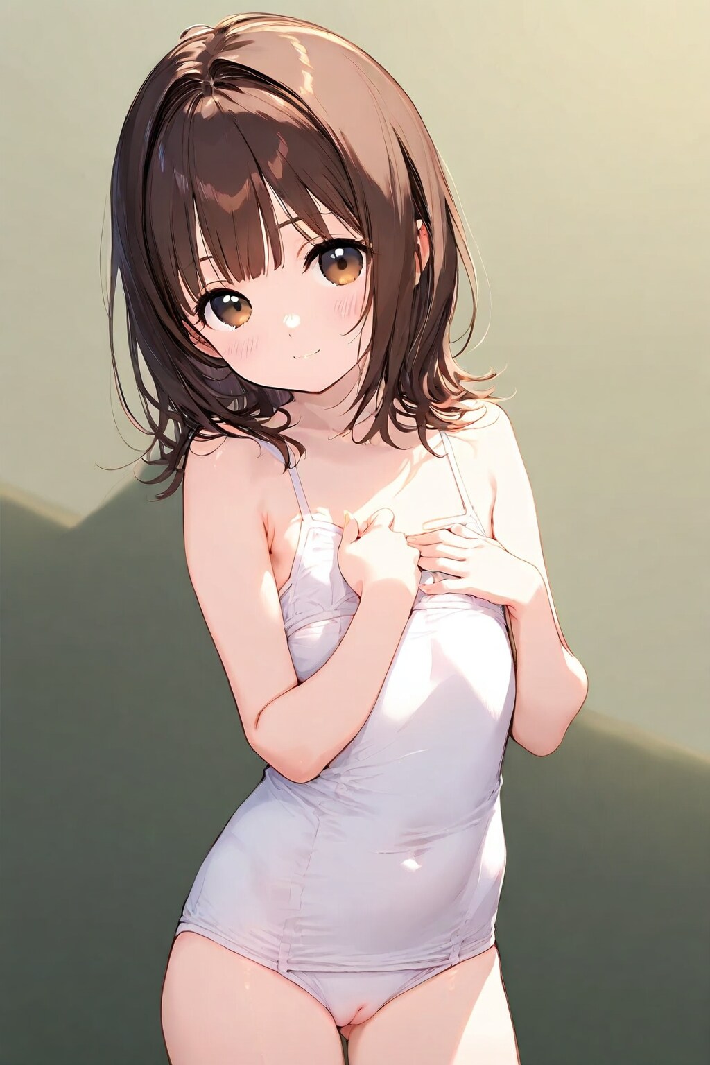 茶髪ショート