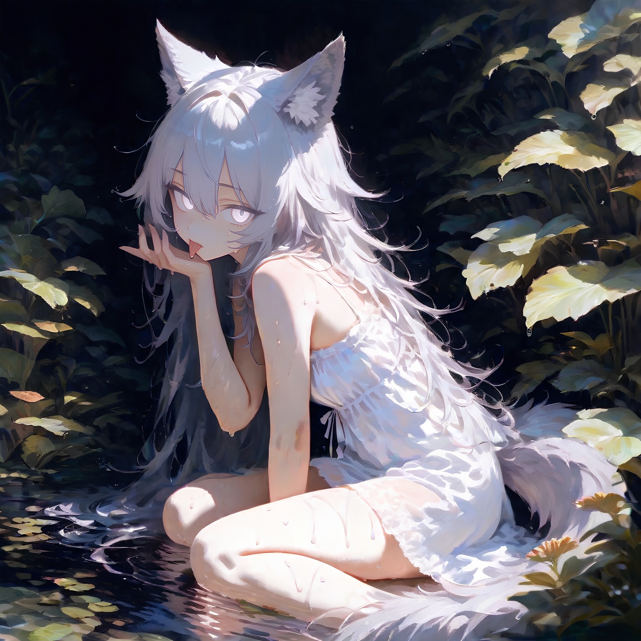 白狼の少女