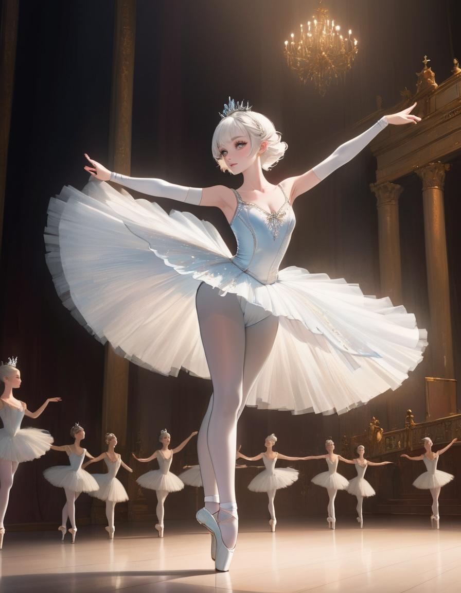 習作 バレーダンサー2 | の人気AIイラスト・グラビア