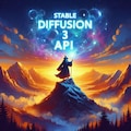 魔法使いは"Stable Diffusion 3 API"の文字を出せるか？ by DALL-E3 4枚目