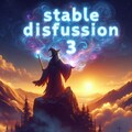 魔法使いは"Stable Diffusion 3 API"の文字を出せるか？ by DALL-E3 6枚目