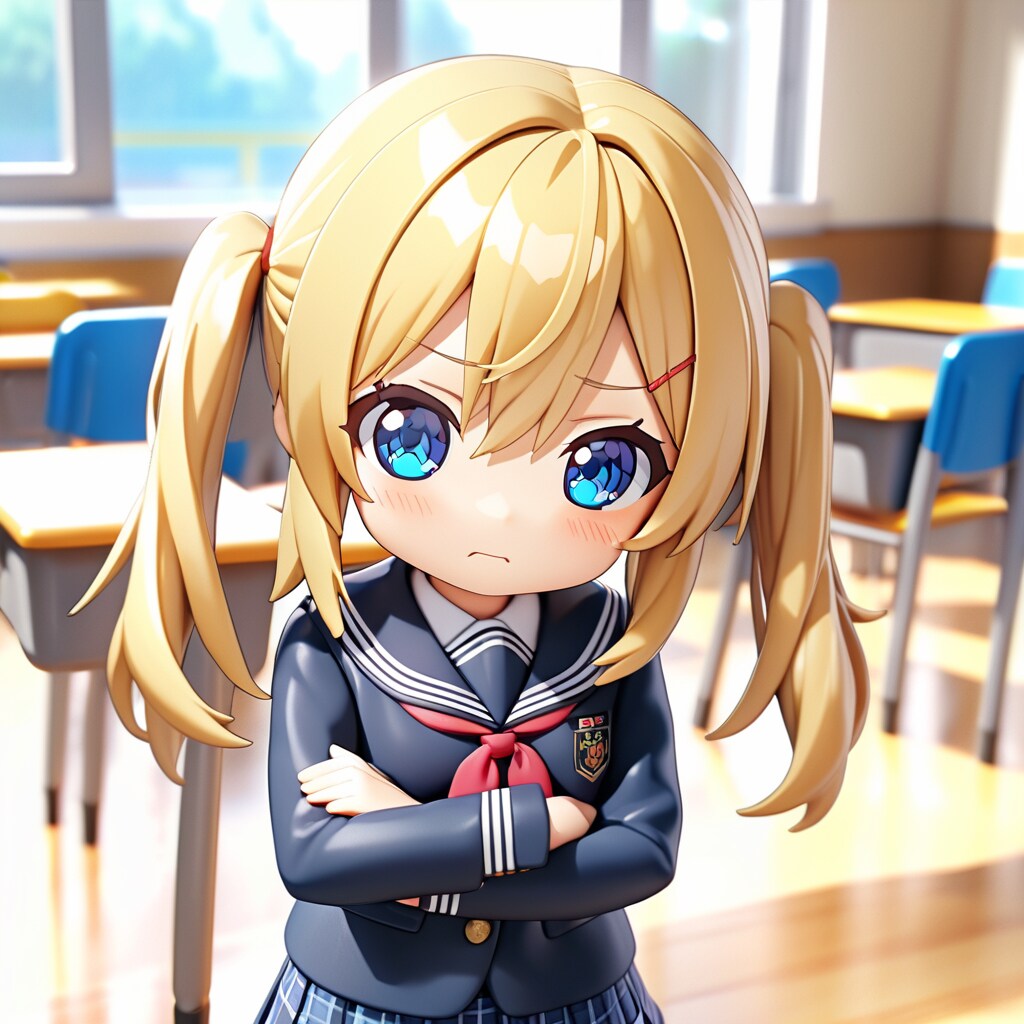 ねんどろいど風のツンデレギャルさん