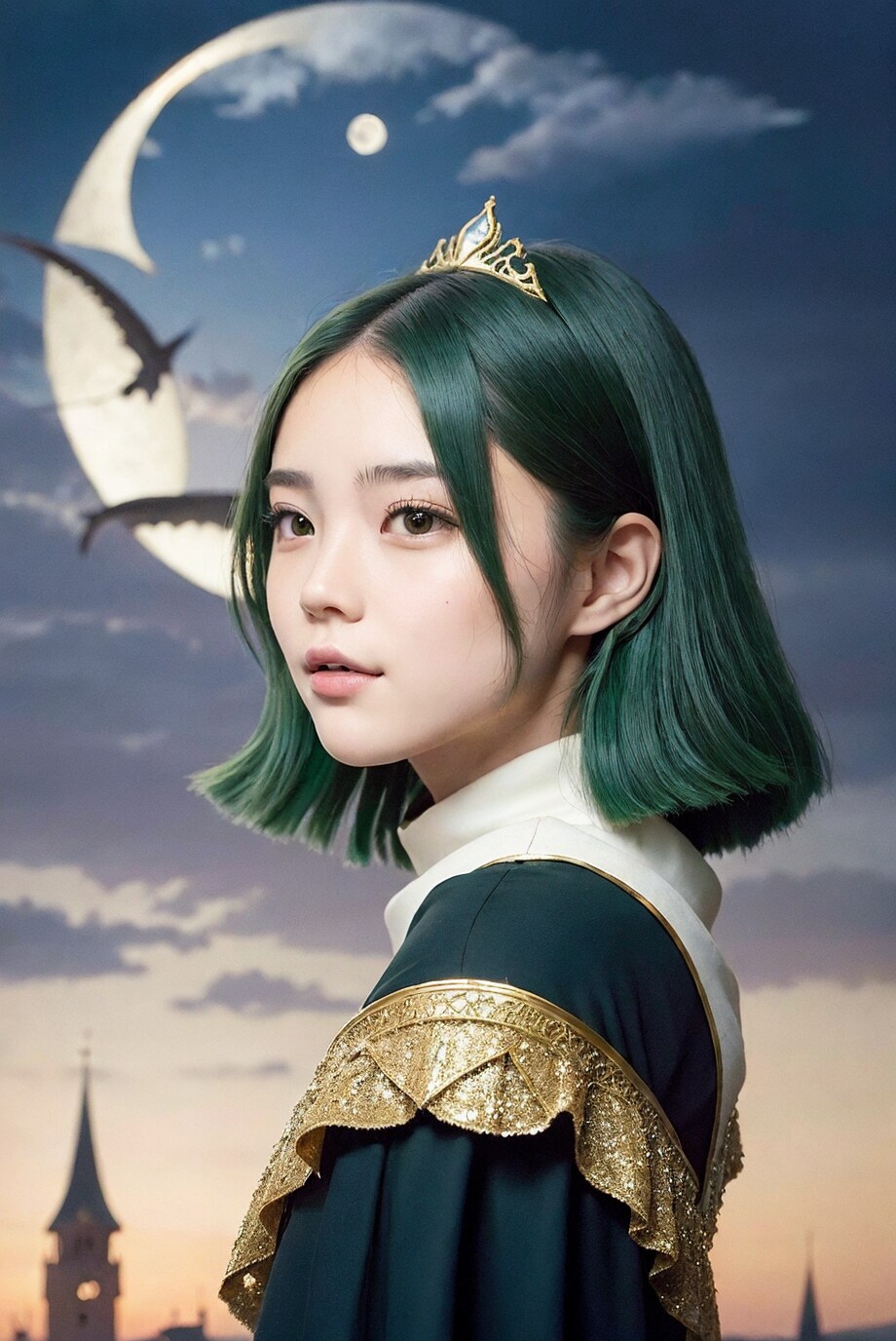 緑髪の魔法使い