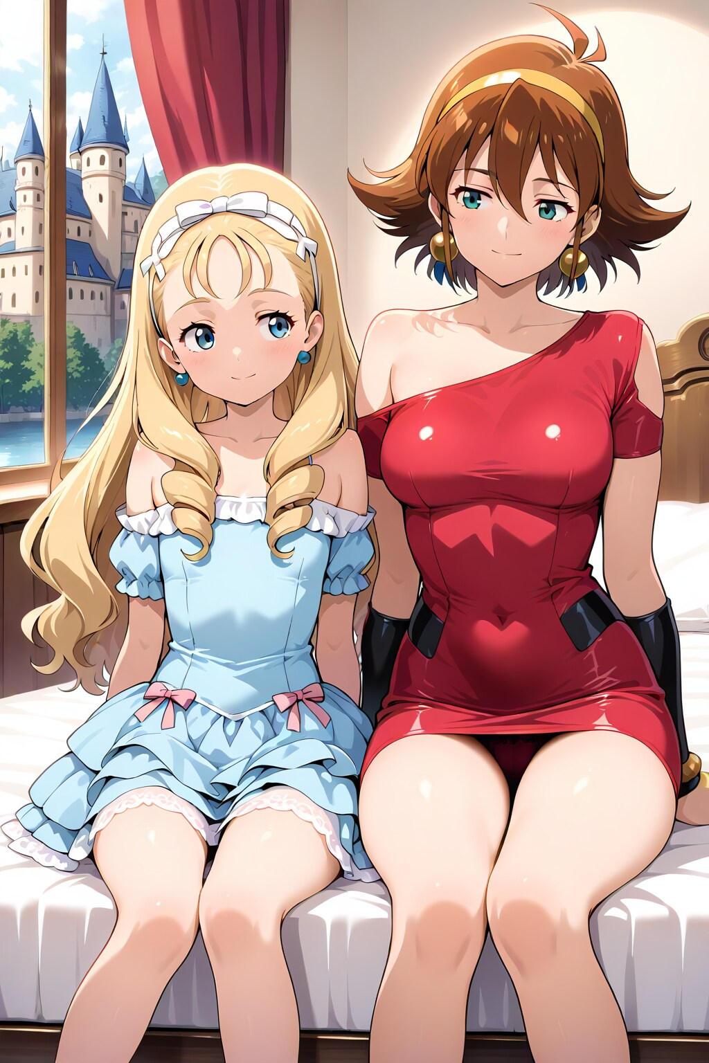 レインとマリアルイゼ様。