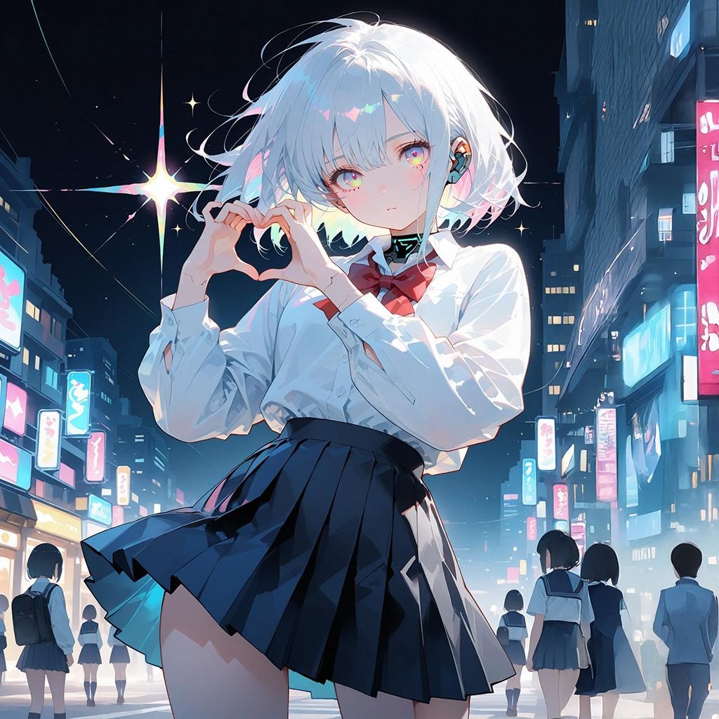 塾帰りの女子高生