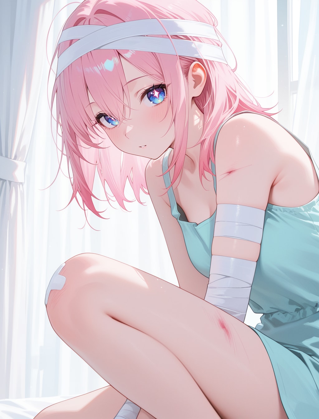 転んで怪我したよ(´；ω；`)ｳｩｩ